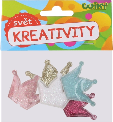 Coroncine per piccoli lavori creativi 4,5 × 3 cm, 5 pz