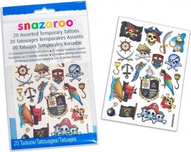 SNAZAROO Tatuaggi Adventure 20 immagini