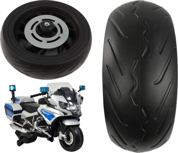 Ruota anteriore per moto elettrica per bambini BMW R1200 in morbida schiuma EVA