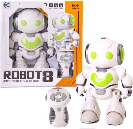 Robot interattivo con effetti sonori, di movimento e luminosi - 1 pezzo