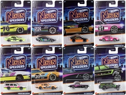 Hot Wheels collezione neon – macchinina tematica 1:64