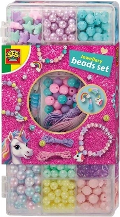 SES set di perline unicorno per creare gioielli