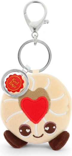 Keeleco portachiavi per borsa biscotto con gocce di cioccolato 12 cm