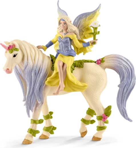 Sera con unicorno dei fiori