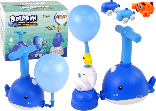 Kit di Lancio con Palloncino Delfino