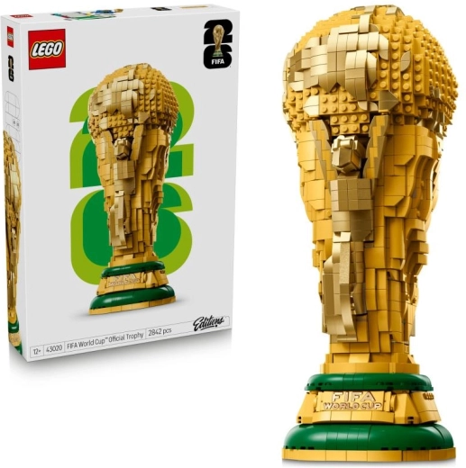 LEGO Editions trofeo ufficiale della Coppa del Mondo di calcio