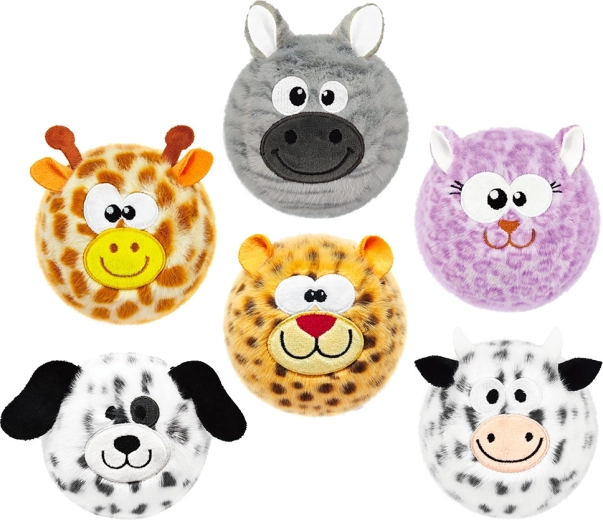 Animaletto di peluche antistress da schiacciare 10 cm - 1 pezzo