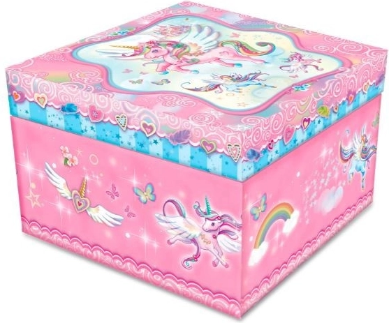 Portagioie musicale con unicorno