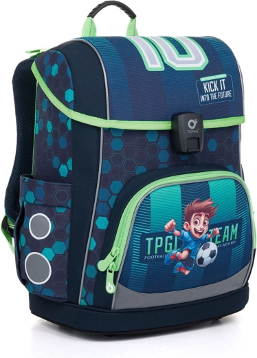 Cartella scolastica ultraleggera Topgal Aira calcio