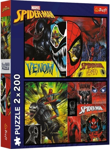 Puzzle 2×200 – giorno e notte SPIDER-MAN