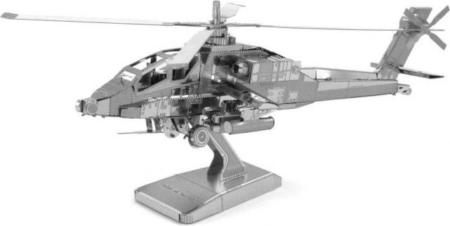 Metal Earth puzzle 3D elicottero AH-64 Apache