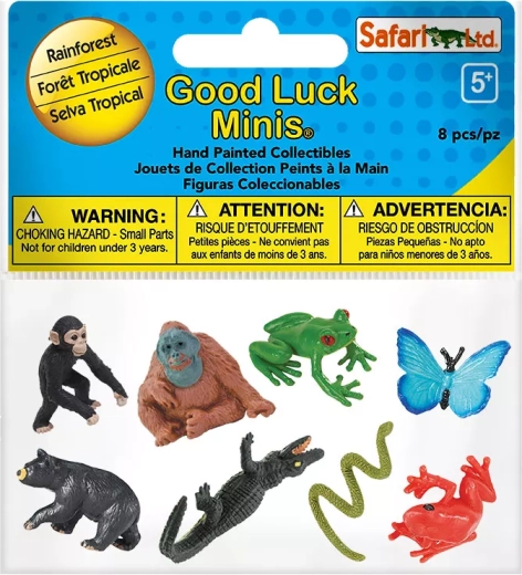 Safari Ltd. Good Luck Minis funpack foresta pluviale
