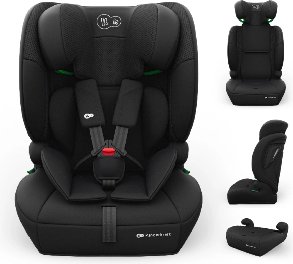 Seggiolino auto Kinderkraft Comfort Up 2 Plus i-Size 76–150 cm nero
