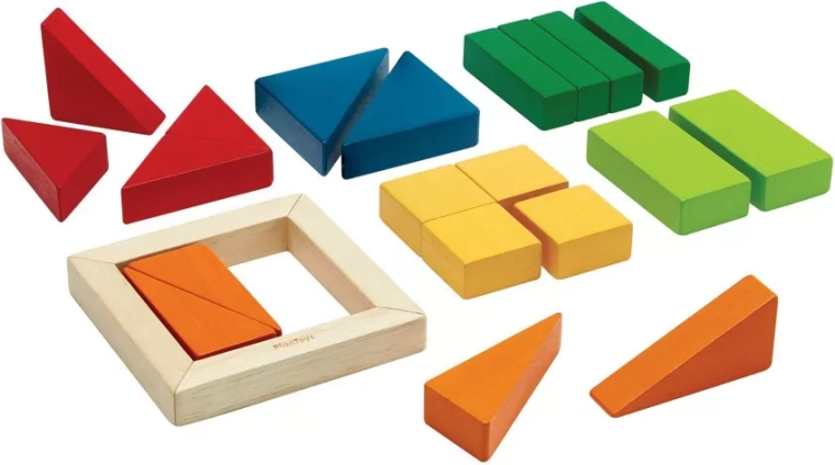 Blocchi frazionari PlanToys