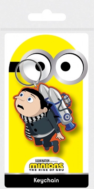 Portachiavi in gomma Minions – Gru con jetpack