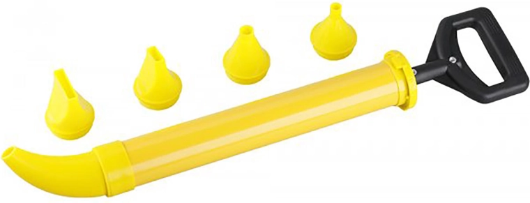 Pistola per stuccatura con 5 beccucci