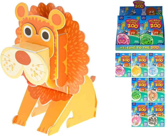 Puzzle 3D in schiuma animali selvatici - 1 pezzo