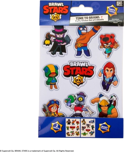 Brawl Stars adesivi 3D – set di 2 fogli