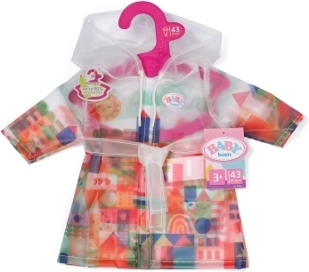 BABY born cappotto urbano per bambole 43 cm