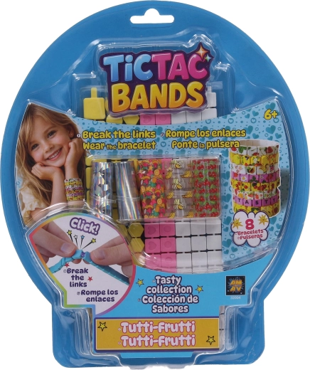TICTAC BANDS set per creare braccialetti tutti frutti - 8 pezzi