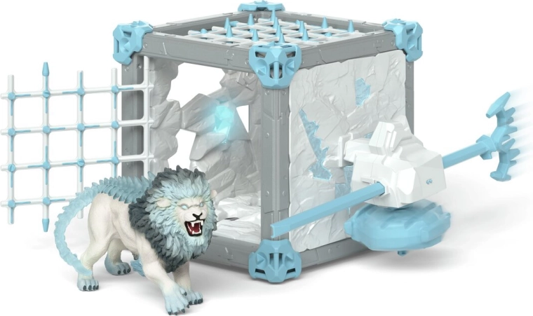 Schleich Eldrador BattleCave leone di ghiaccio