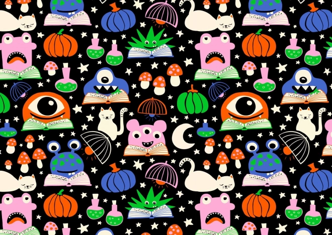 Puzzle Mostri al lavoro 1000 pezzi