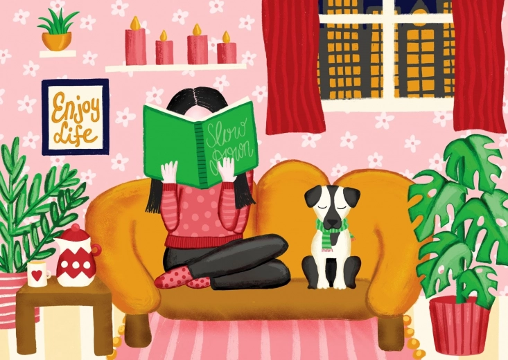 Puzzle Rilassante 1000 Pezzi