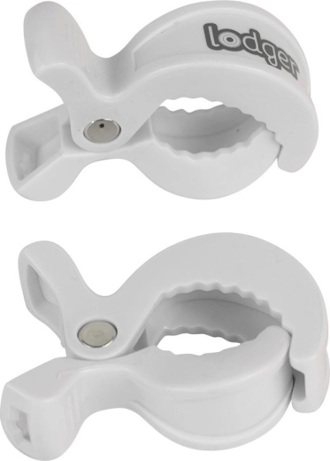 Lodger clip per fascia Swaddle Clip bianchi (2 pz)