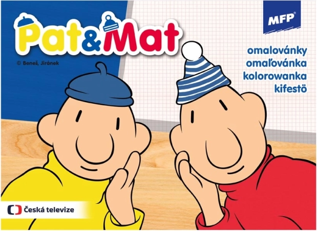 Album da colorare PAT A MAT MFP, A5, 16 pagine
