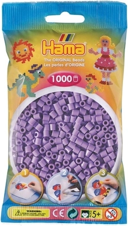 Perline da stirare Hama Midi lilla chiaro 1000 pz