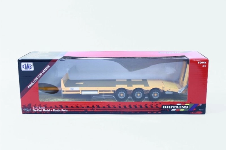TOMY Britains rimorchio a pianale ribassato Kane giallo
