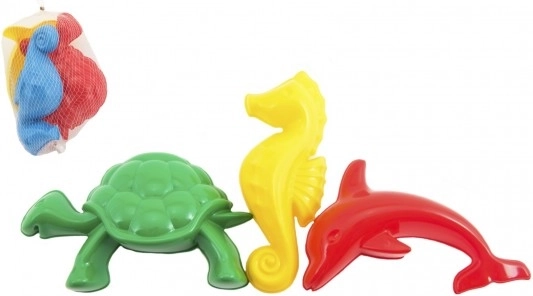 Set di formine da sabbia per bambini (3 pz)