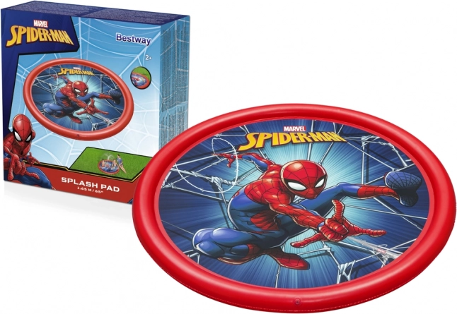 Tappetino da gioco per bambini con fontana Spider-Man Bestway 165 cm