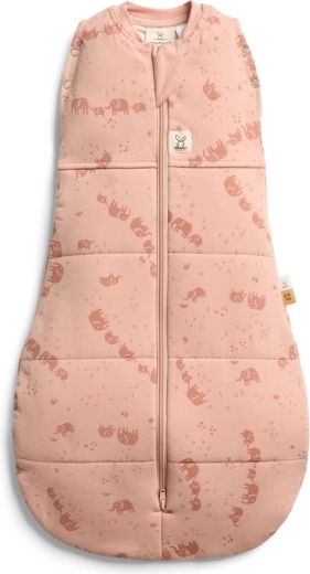 ErgoPouch fascia e sacco nanna 2 in 1 Cocoon Elephant Parade 6–12 mesi, 8–10 kg, 2,5 TOG