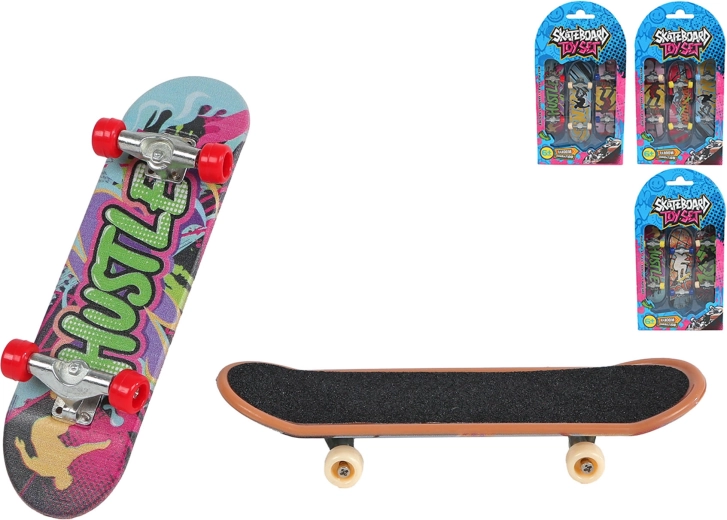 Set di mini fingerboard da 9,5 cm (3 pezzi)