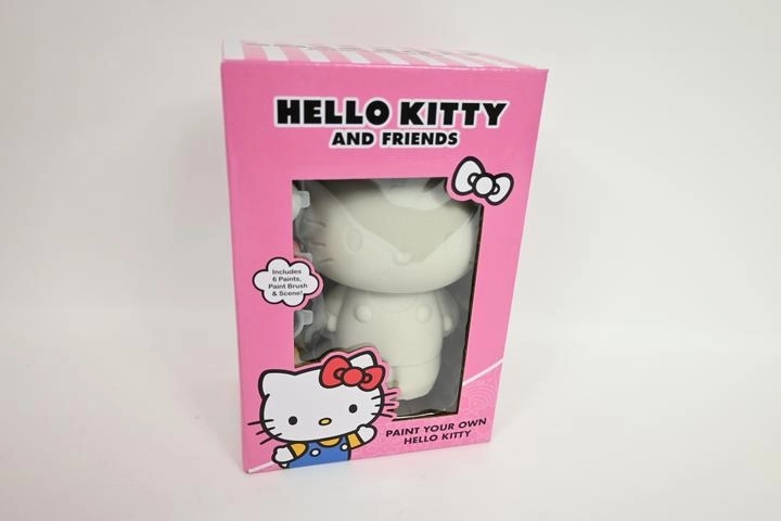 Hello Kitty set creativo per dipingere una statuina