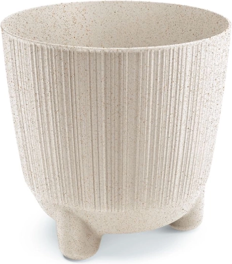 Vaso RYFO ECO WOOD 19,5 cm bianco