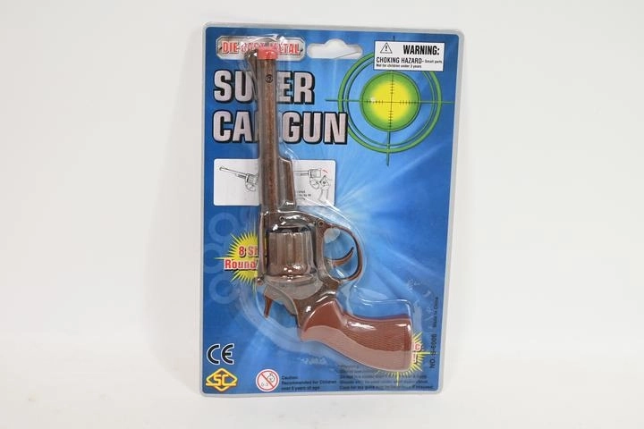 Revolver a capsule in metallo per bambini