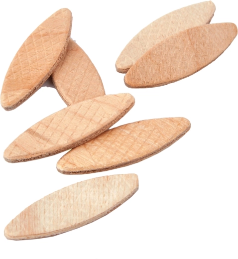 Lamelle di giunzione in legno 53 × 19 × 4 mm (50 pz)