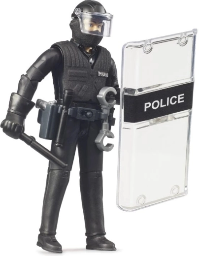 Bruder Bworld figura poliziotto antisommossa