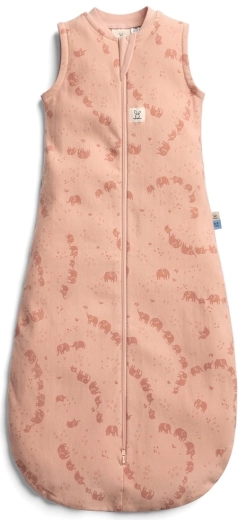 Ergopouch sacco nanna per bambini in cotone organico Jersey Elephant Parade 0,2 TOG (8–24 mesi, 8–14 kg)