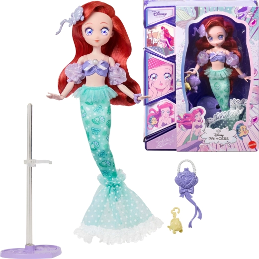 Disney Collector Ariel bambola da collezione manga con accessori