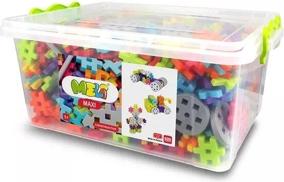 Costruzioni MELI Maxi Constructor Edu – 600 pezzi in box