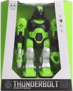 Robot verde a batterie