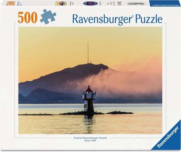 Puzzle Ravensburger faro di Gofarnes, Norvegia 500 pezzi