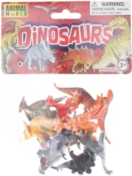 Animaletti dinosauri in sacchetto – set di figurine