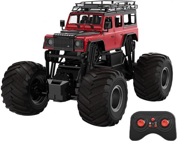 Auto RC a controllo remoto in scala 1:8 Double Eagle Land Rover Defender