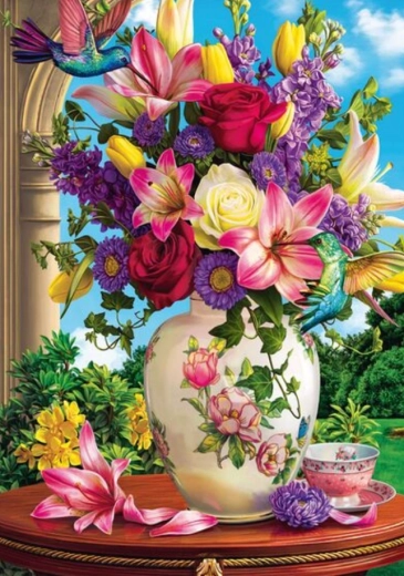 Puzzle bouquet 1000 pezzi