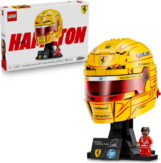 Casco LEGO Editions di Lewis Hamilton Scuderia Ferrari HP