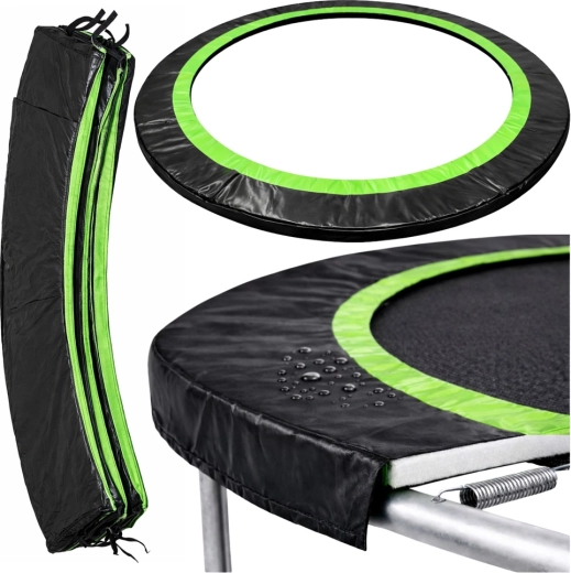 Copertura protettiva per molle di trampolino Lean 180–183 cm 6 ft nera